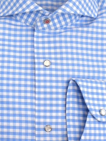 6CBZ – Chemise Bolzonella ciel