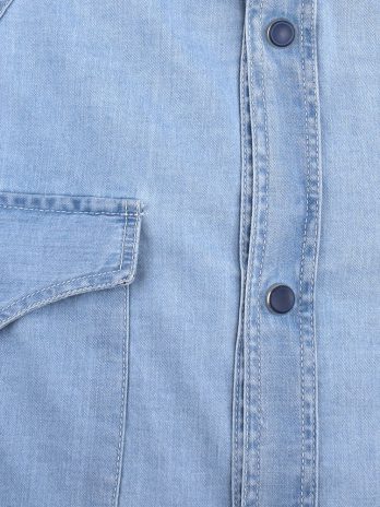 7CBZ – Chemise Bolzonella denim Texane