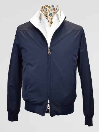 2BK – Blouson Kired marine réversible blanc