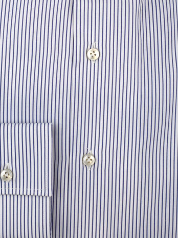 17CHW – Chemise Willman fine rayure marine