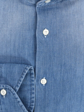 12CBZ – Chemise Bolzonella denim lavée