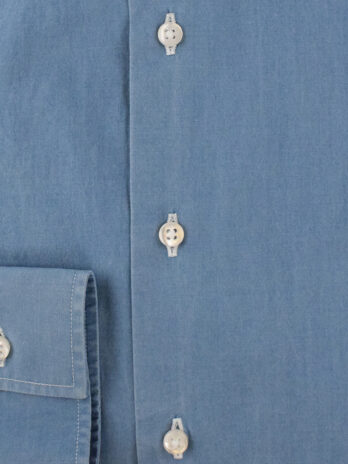 24CHW – Chemise Willman denim bleue