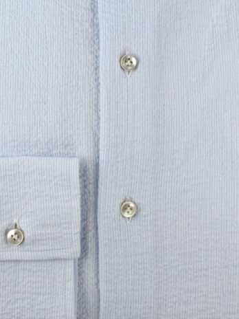 25CHW – Chemise Willman Seersucker ciel