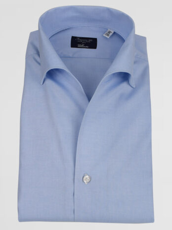 2CF – Chemise Finamore bleue ciel