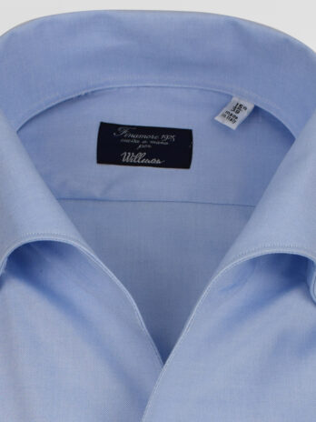 2CF – Chemise Finamore bleue ciel