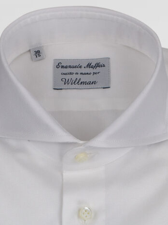 4CEM – Chemise Emanuele Maffeis blanche