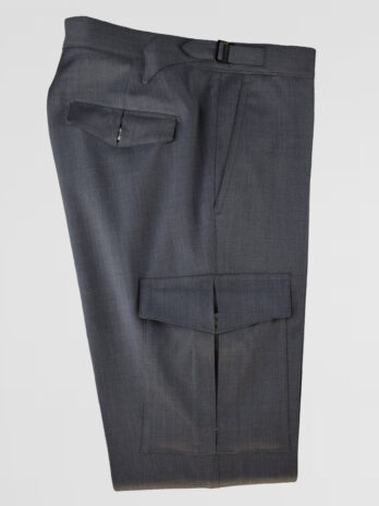 4PW – Pantalon Willman cargo gris moyen