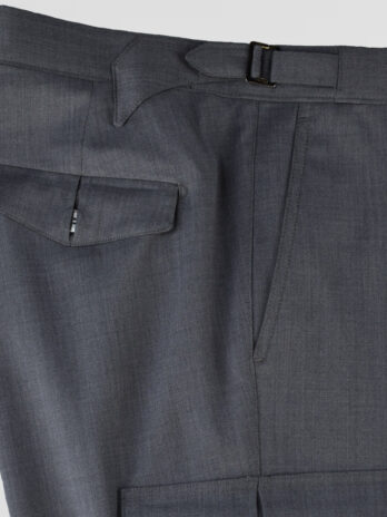 4PW – Pantalon Willman cargo gris moyen