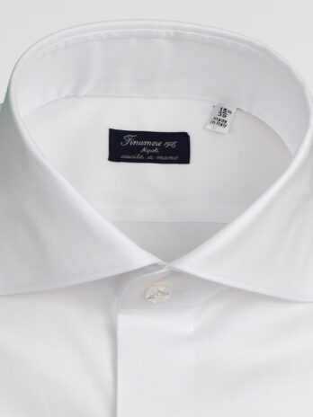 1CHF – Chemise Finamore blanche