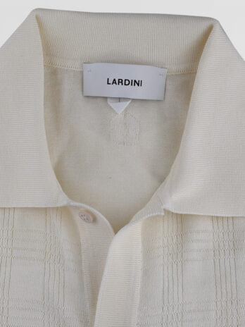 2POL – Polo chemise Lardini écru