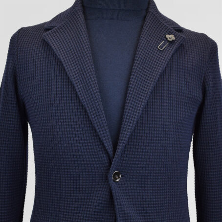 6VL - Veste Lardini marine – Image 2