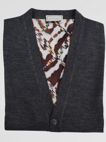 1CPLM – Cardigan Pierre-Louis Mascia gris