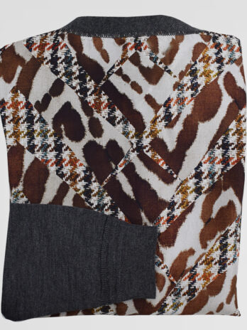 1CPLM – Cardigan Pierre-Louis Mascia gris