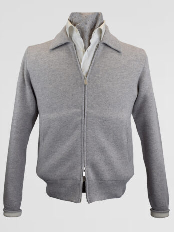 1PBL – Pull blouson Lardini gris