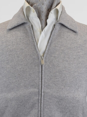 1PBL – Pull blouson Lardini gris