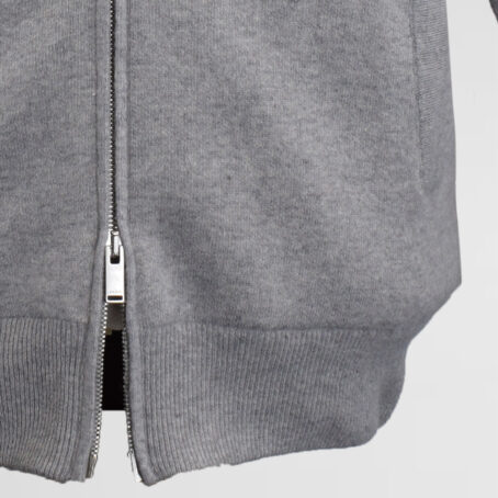 1PBL - Pull blouson Lardini gris – Image 3
