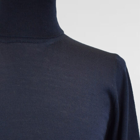 1PUW - Pull Willman bleu marine – Image 2