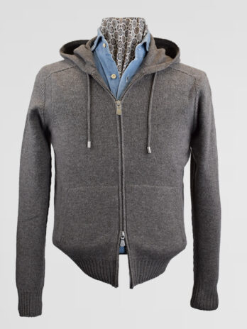 9SW – Sweat à capuche Willman taupe