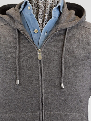 9SW – Sweat à capuche Willman taupe