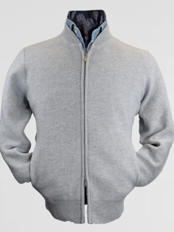 15PBW – Pull bombers Willman gris clair