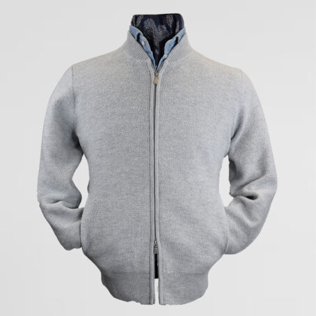 15PBW - Pull bombers Willman gris clair