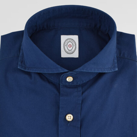 2CBZ - Chemise Bolzonella bleue marine – Image 2