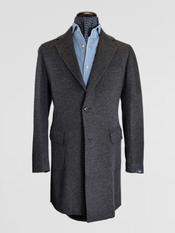 2MB – Manteau Barba gris anthracite
