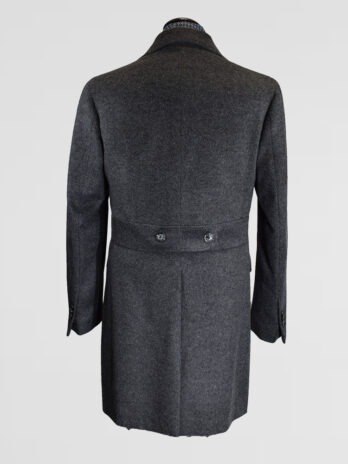 2MB – Manteau Barba gris anthracite
