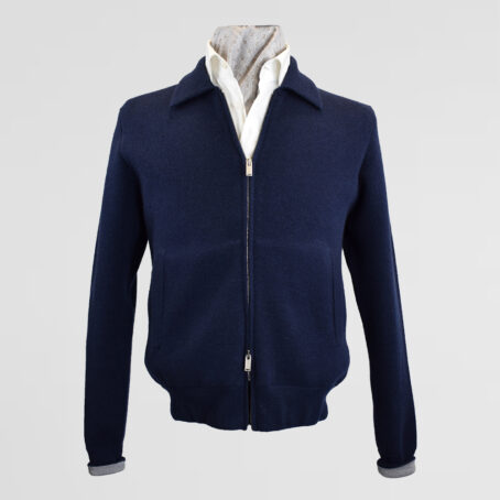 2PBL - Pull blouson Lardini marine