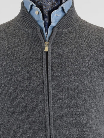16PBW – Pull bombers Willman gris moyen