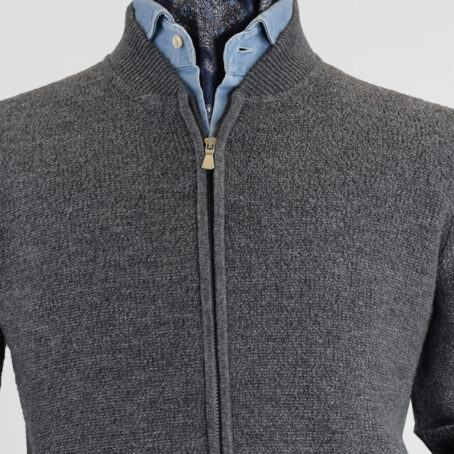 16PBW - Pull bombers Willman gris moyen – Image 2