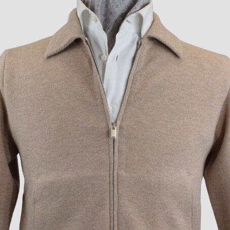 3PBL - Pull blouson Lardini beige – Image 2