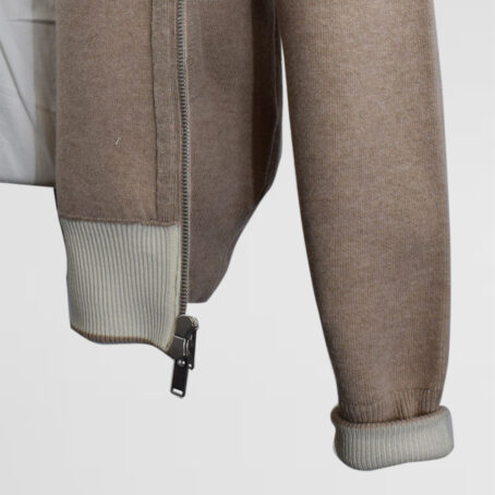 3PBL - Pull blouson Lardini beige – Image 4