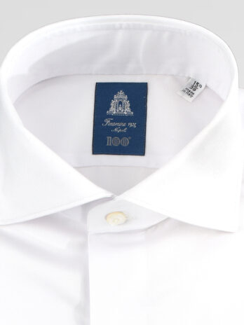 4CHF – Chemise Finamore blanche