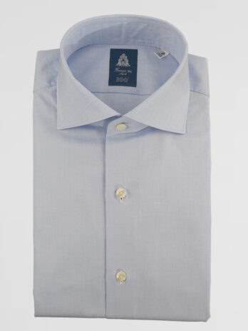 5CHF – Chemise Finamore bleue