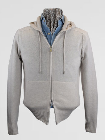 13SW – Sweat à capuche Willman beige