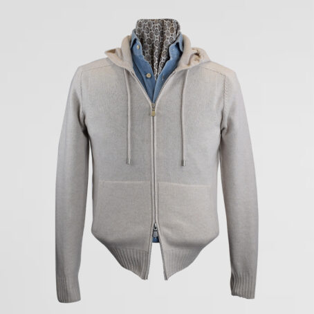 13SW - Sweat à capuche Willman beige