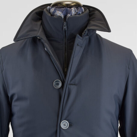 6PKH - Parka Herno bleue marine – Image 4
