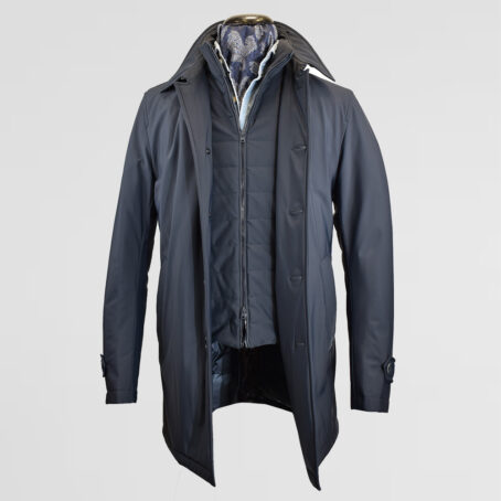6PKH - Parka Herno bleue marine – Image 2