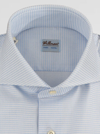 6CHW – Chemise Willman bleue ciel