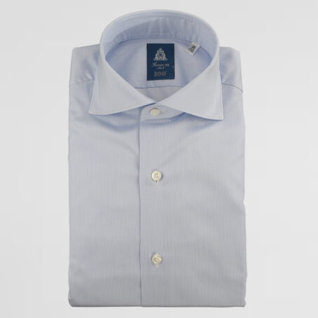 7CHF - Chemise Finamore bleue ciel