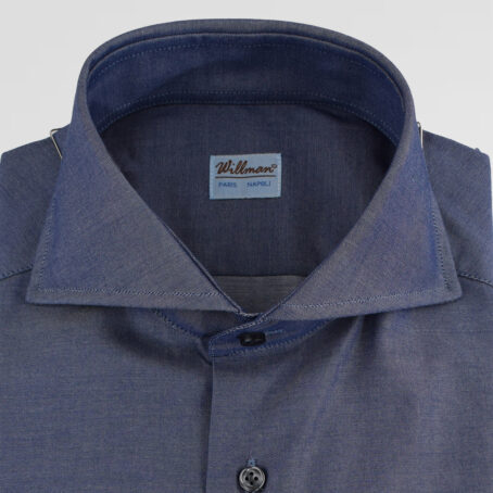 7CHW - Chemise Willman bleue pétrole – Image 2