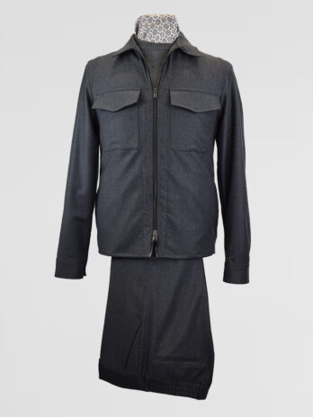 2EBPW – Ensemble blouson et pantalon gris