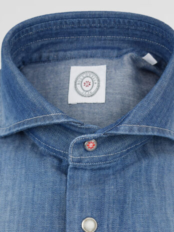 10CHBZ – Chemise Bolzonella bleue