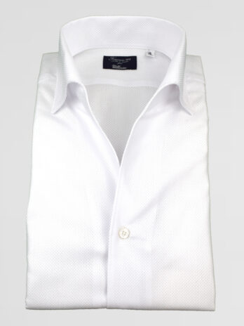 7CHF – Chemise Finamore blanche