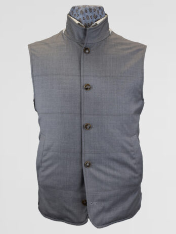 1GB – Gilet sans manche Barba gris