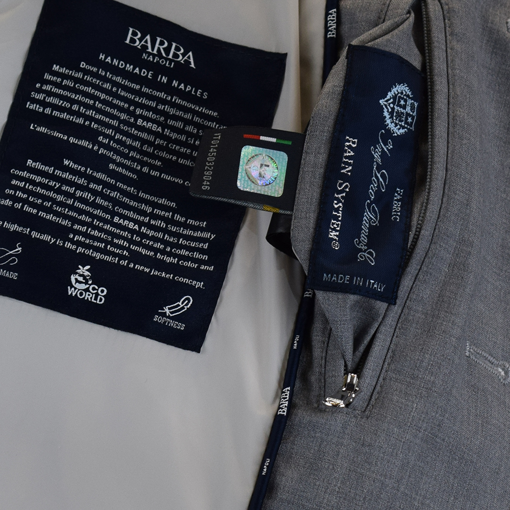 1GB - Gilet sans manche Barba gris – Image 3