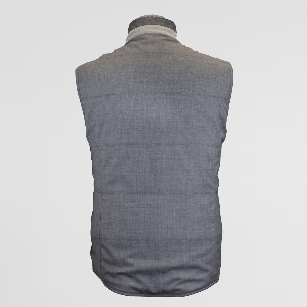 1GB - Gilet sans manche Barba gris – Image 4