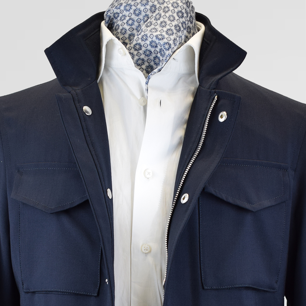 1PCM - Parka Corso Mille marine – Image 3