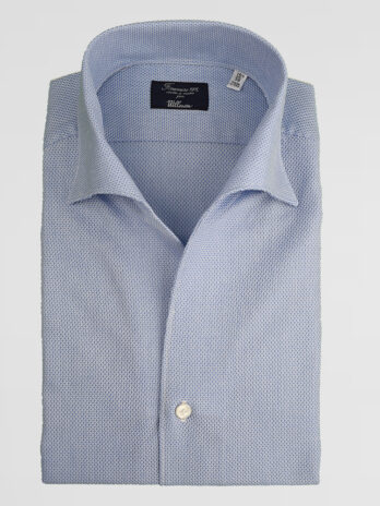 2CHF – Chemise Finamore bleue